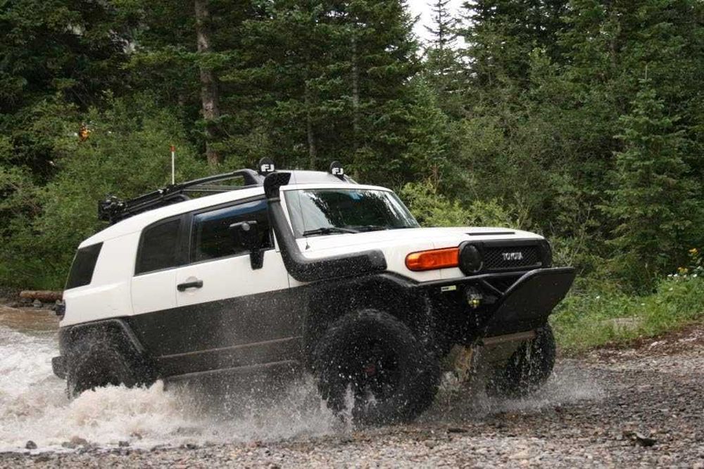 Snorkel Toyota Land Cruiser FJ 4.0 V6 montaj partea dreapta