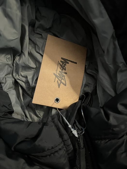 Stussy puffer jacket size M