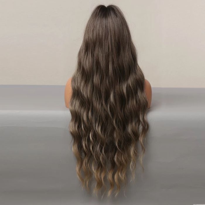 Peruca R229 (Daira-Shop.ro) Satena suvite Blonde Breton Creata Bucle