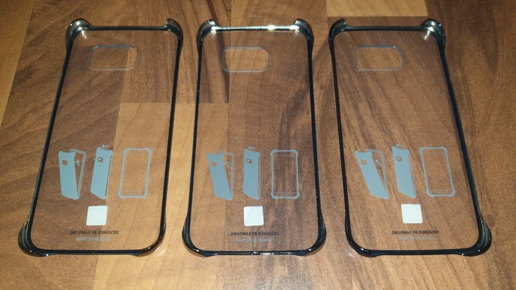 Husa clear originala Samsung Clear Cover Galaxy S6 Edge G925