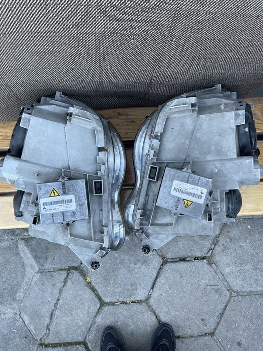 Оригинални фарове за мерцедес w203 с лупи ксенон оборудвани