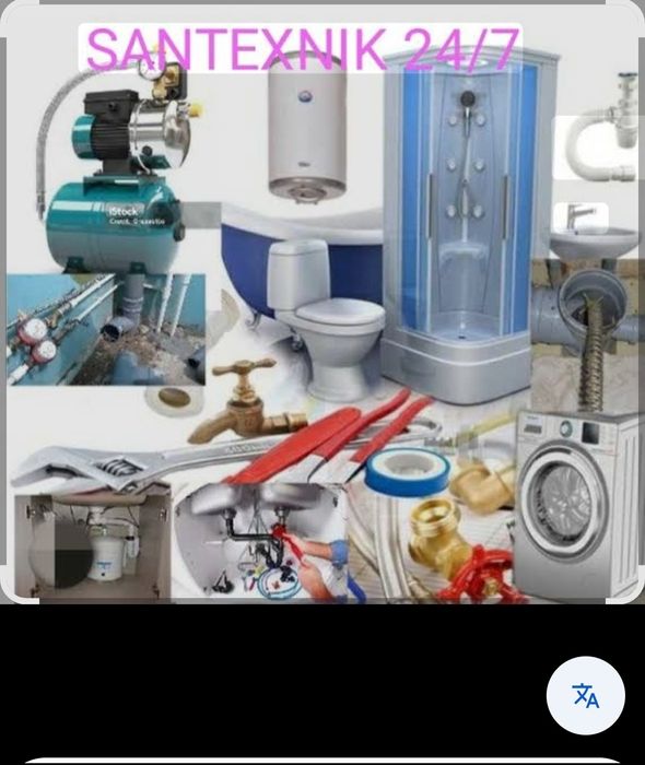 Сантехника ва сварка ишларини ало даражада киламиз