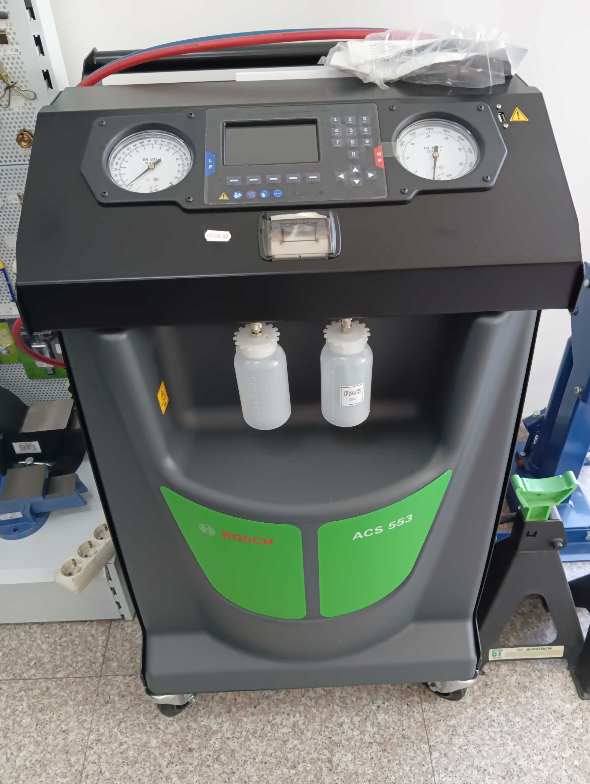 Автоматична станция машина за автоклиматици с фреон R134а SPIN Италия