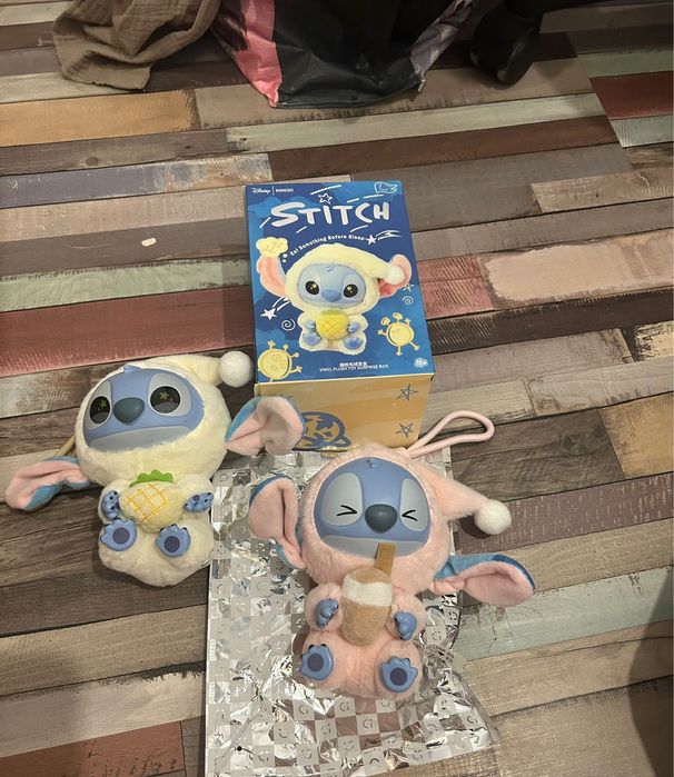 labubu x stitch x disney