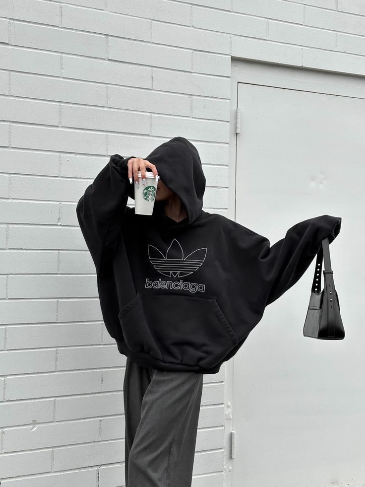 Balenciaga Adidas Hoodie худи