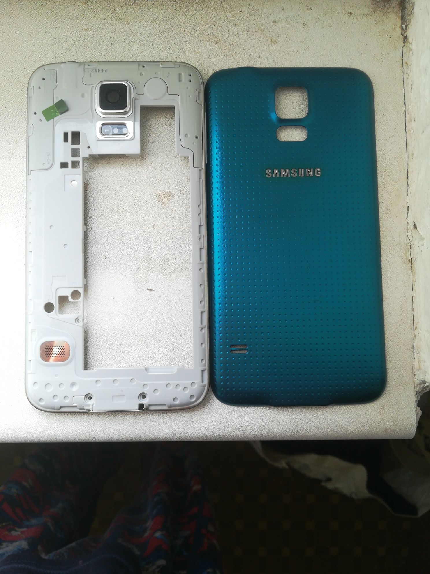 Samsung S5 placa de baza baterie rama capac