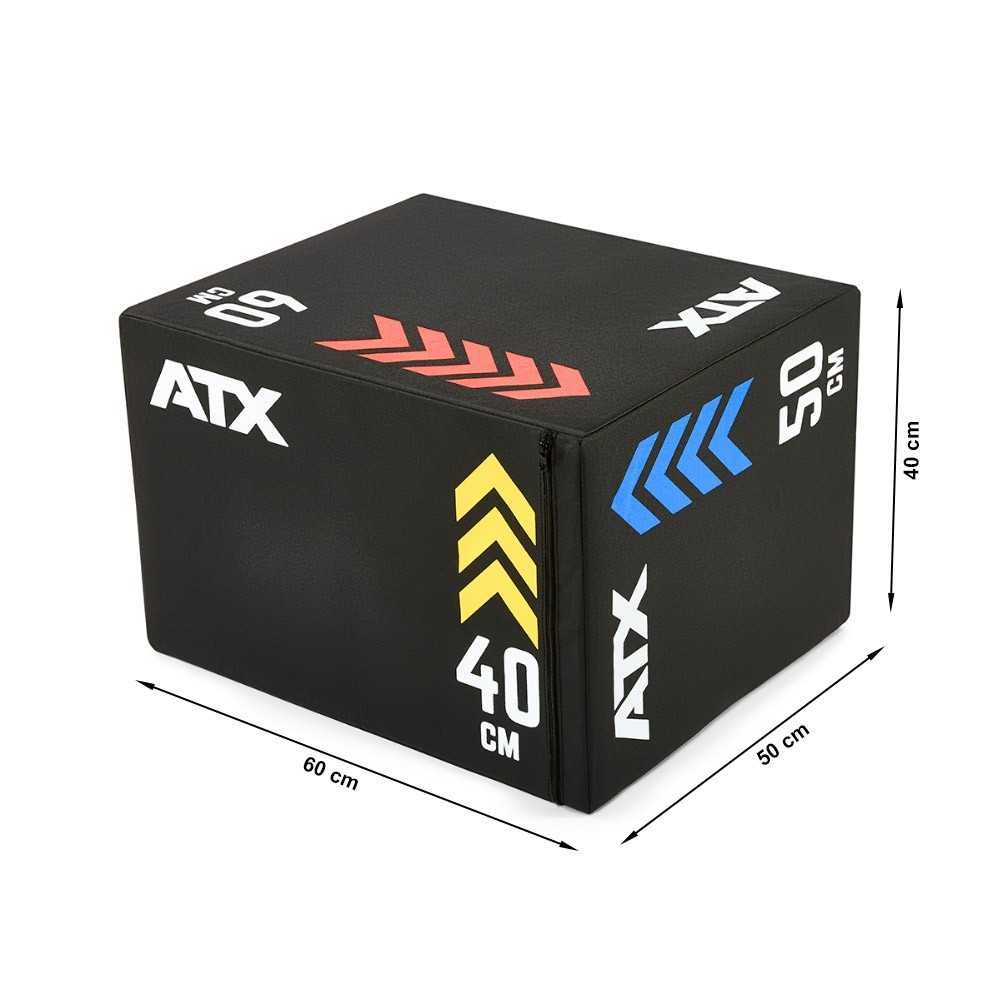 Фитнес Кутия – Plyo Box – 40 x 50 x 60 см, Куб за Скачане, Плафторма