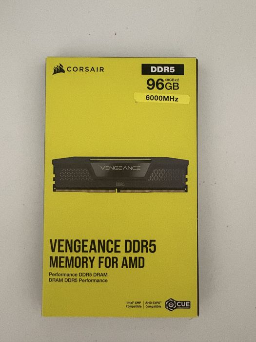 Corsair Vengeance DDR5 96GB 6000MHz 48x2