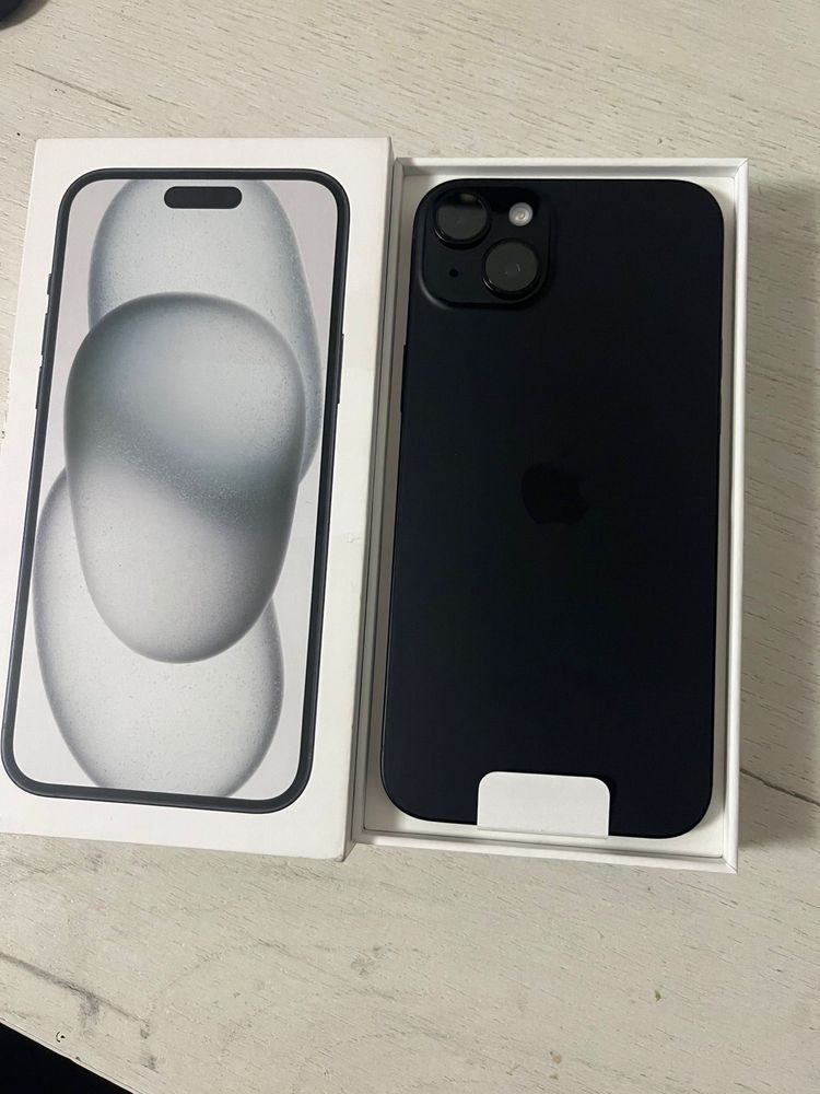 Iphone 15 Plus Black 128Gb Nou 0 cicluri incarcare