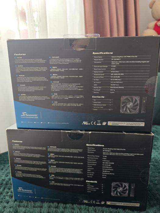 Ventilator Seasonic MagFlow PWM 120mm