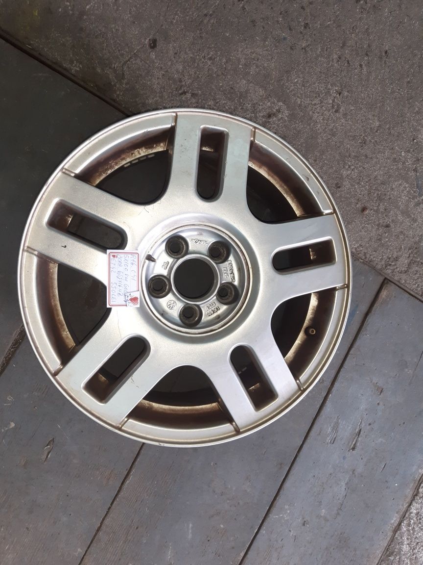 Set jante aliaj R16 5×100 Vw Golf4 Bora 6,5j×16 et 42