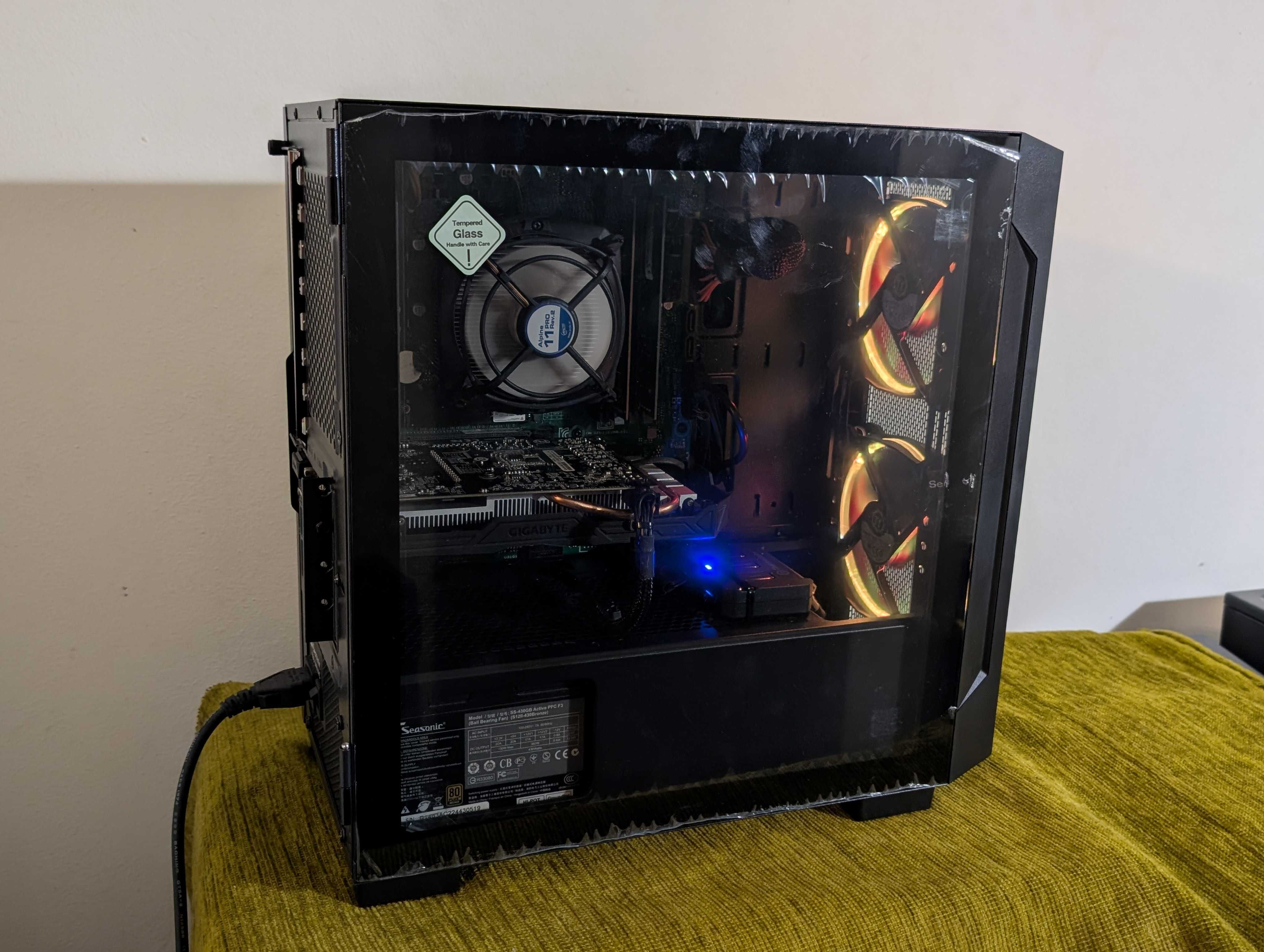 Sistem PC Gaming cu procesor Intel i5 8500 / GTX 1060, RAM 16 Gb