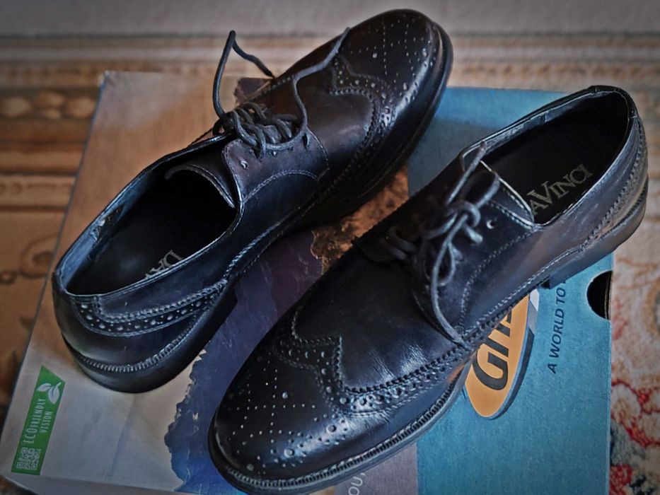 Pantofi piele DaVinci, mărimea 41 - 42