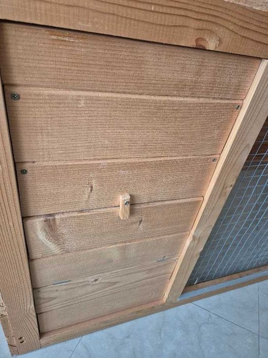 Дървена клетка за домашен/декоративен заек