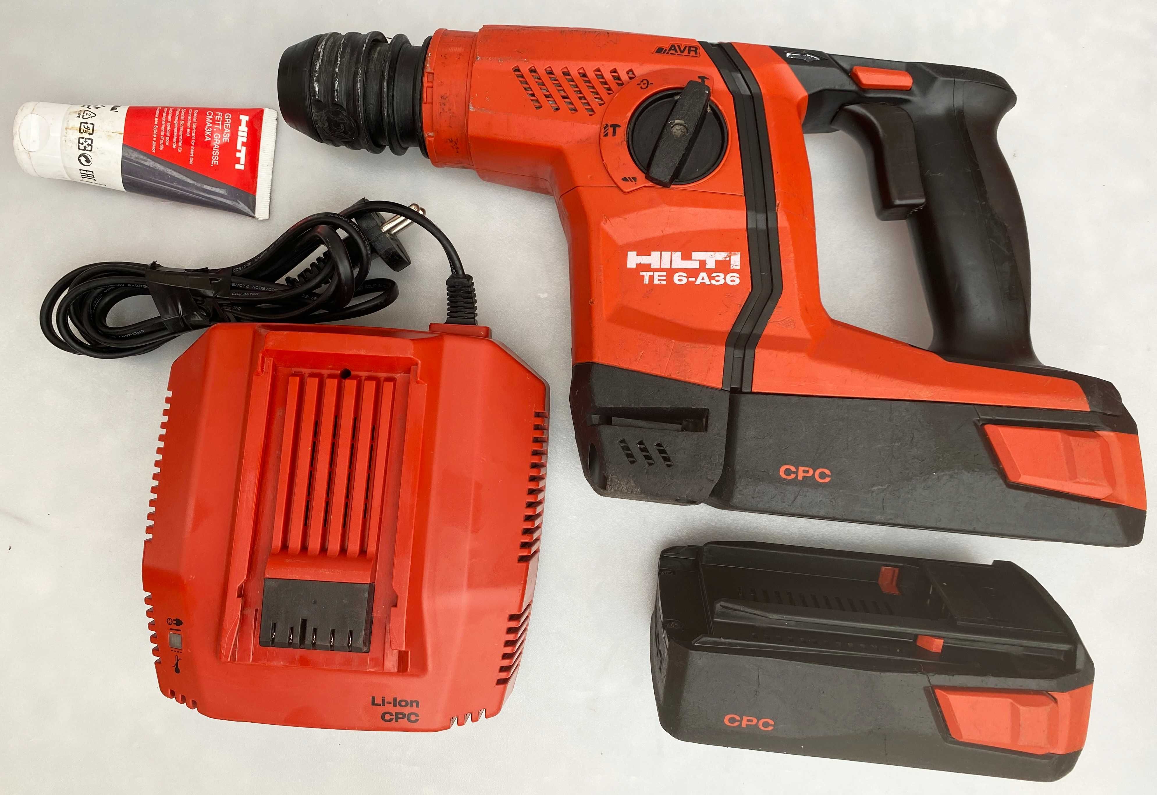 Мощен акумулаторен перфоратор Hilti TE6-A36 36V 2.5J