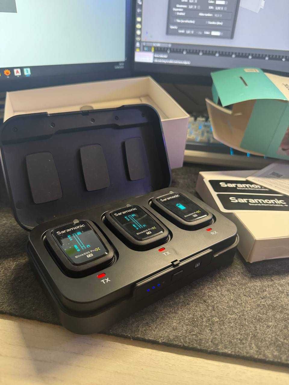 Saramonic Blink 500 ProX B2 — двойная беспроводная микрофонная система