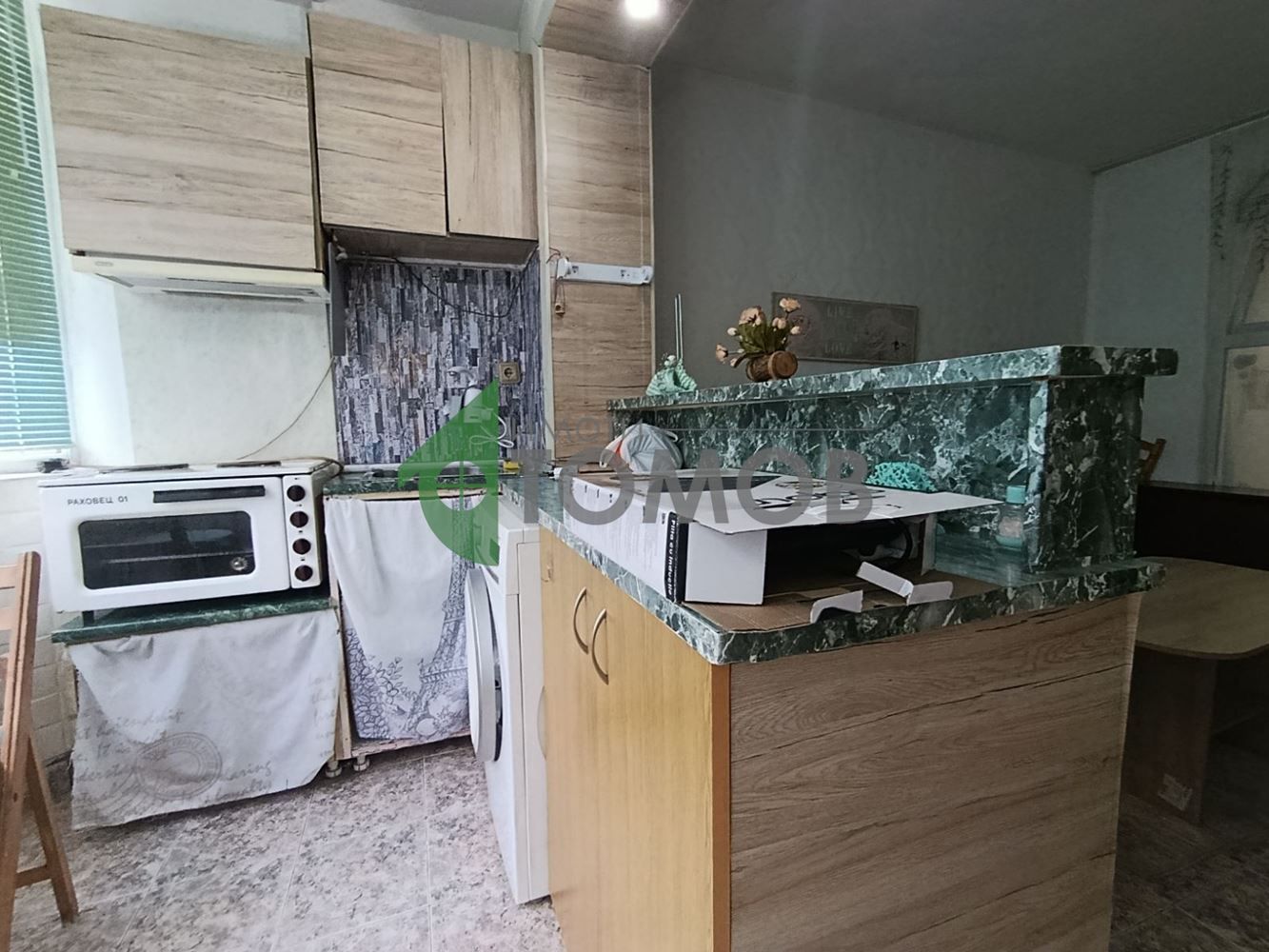 Уютен едностаен апартамент под наем в района на Аязмото