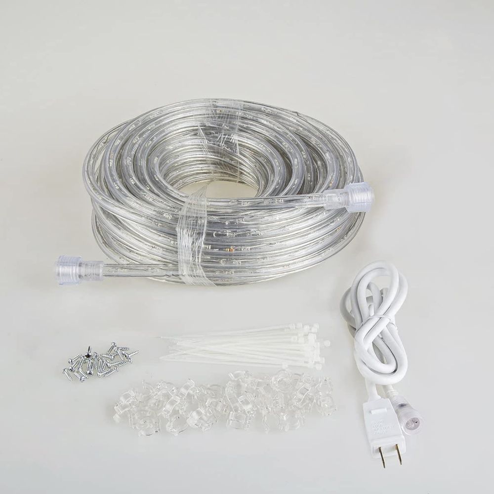 LED Лента GuoTonG 15m Plug in LED Rope Lights, 540 Daylight White