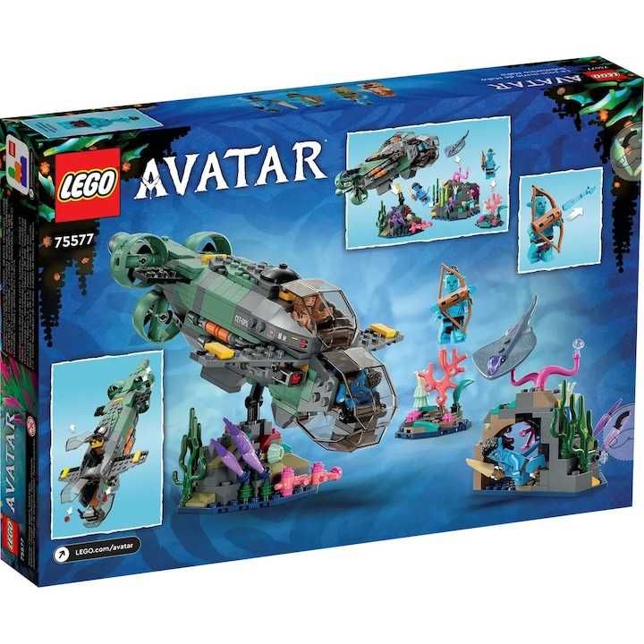 LEGO AVATAR - Submarin Mako 75577, Original, cutie sigilata
