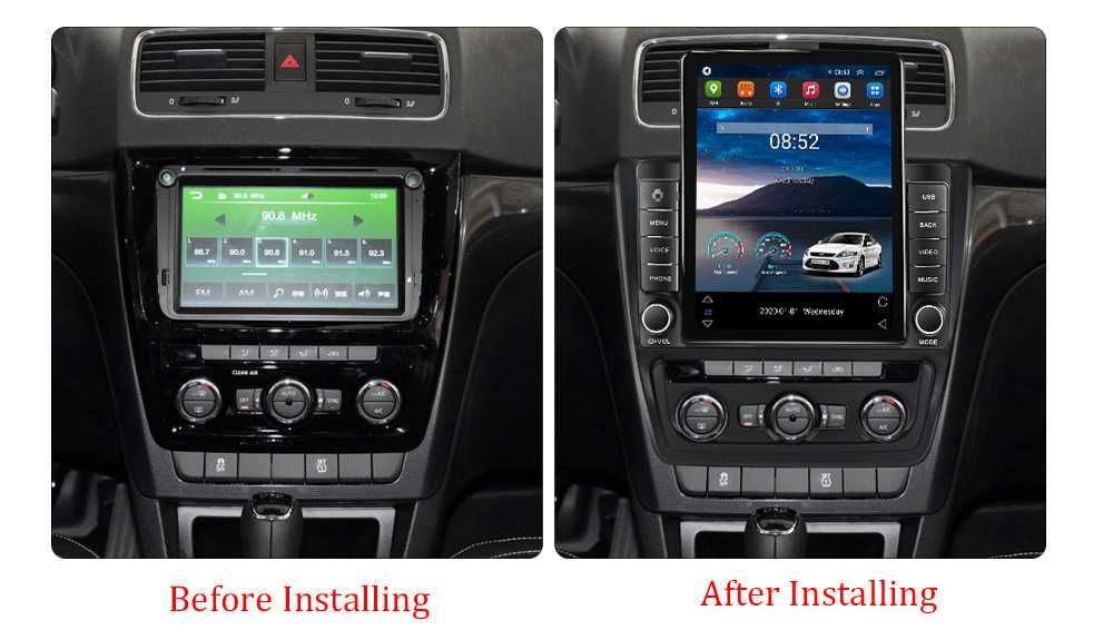 Navigatie Skoda Yeti 5L 2009-2014,Tesla,Android, 2+32GB ROM,10inch