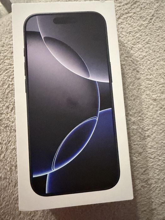 Iphone 16 pro black IN GARANTIE