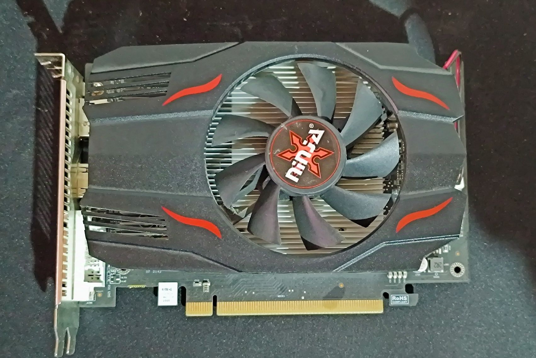 Видеокарта RX550 4gb DDR5