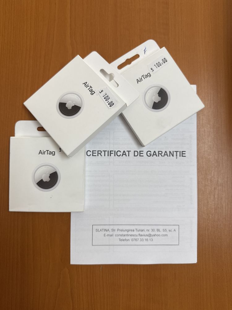 Apple AirTag noi/sigilate