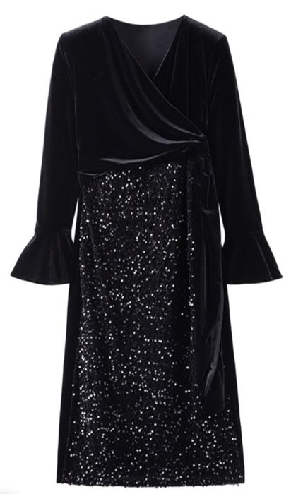 Элегантное платье, вдохновленное цветной капустой, стройнит