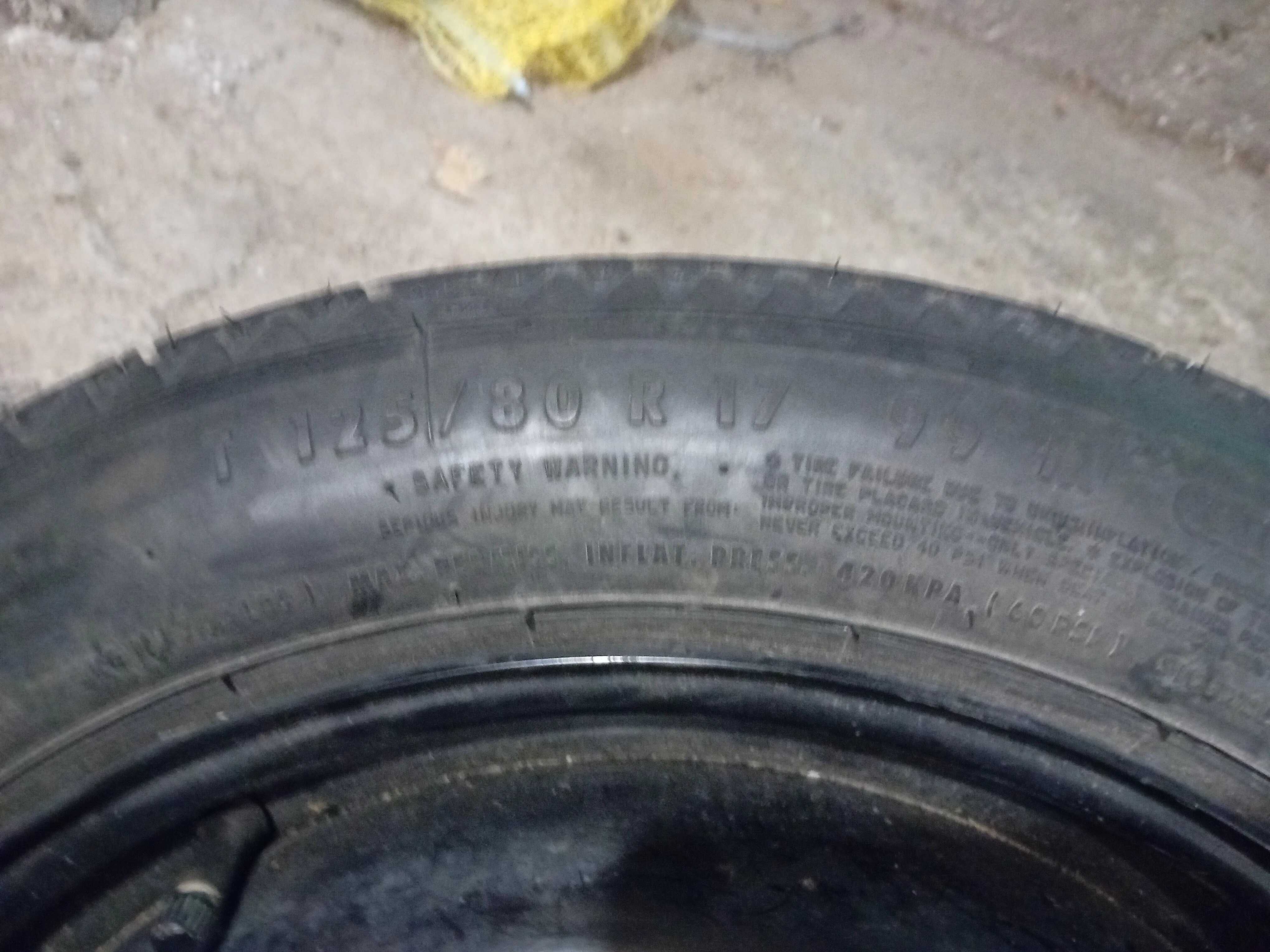 Резервна гума тип патерица Opel