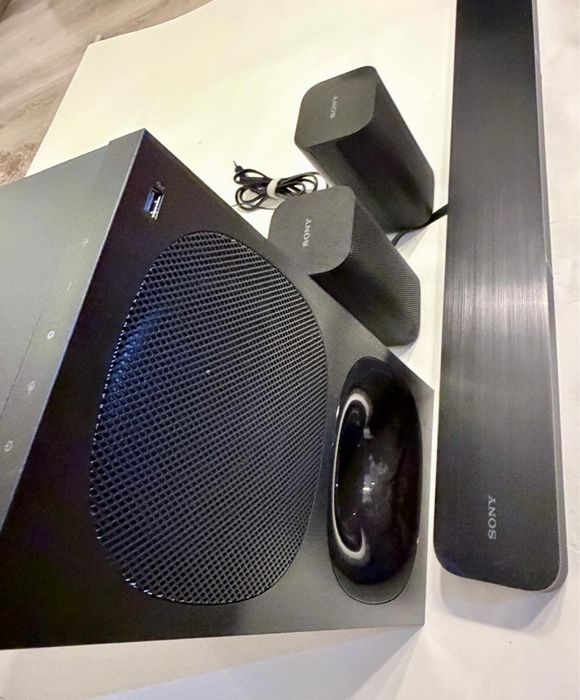 Sistem Audio Sony Model SA-WS20R - Active 220-240V 50/60Hz 40W