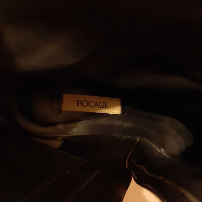 Дамски ботуши цвят бордо