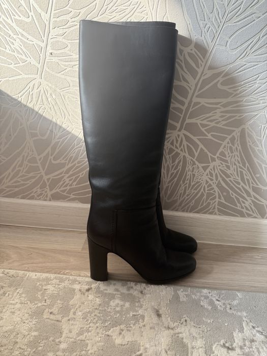 Сапоги Италия натуральная кожа. 36 размер