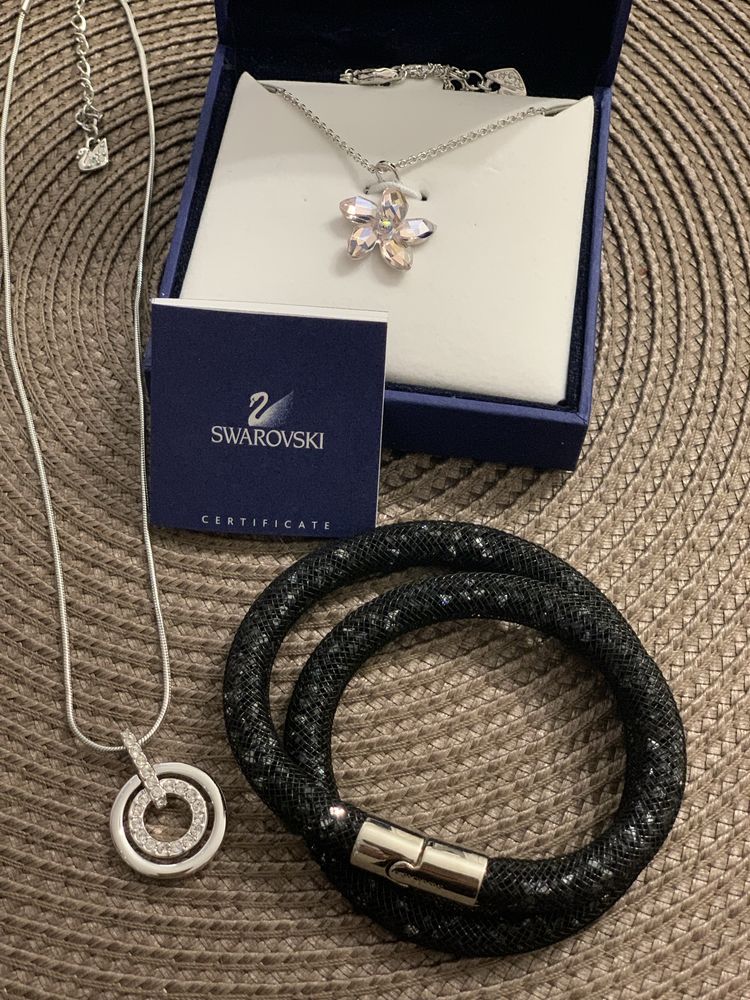 Гривна и колиета Swarovski