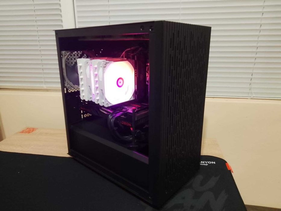 Геймърски компютър AM4 - R5 5600X, RX 6700 XT, 32 GB RAM, 1 TB SSD