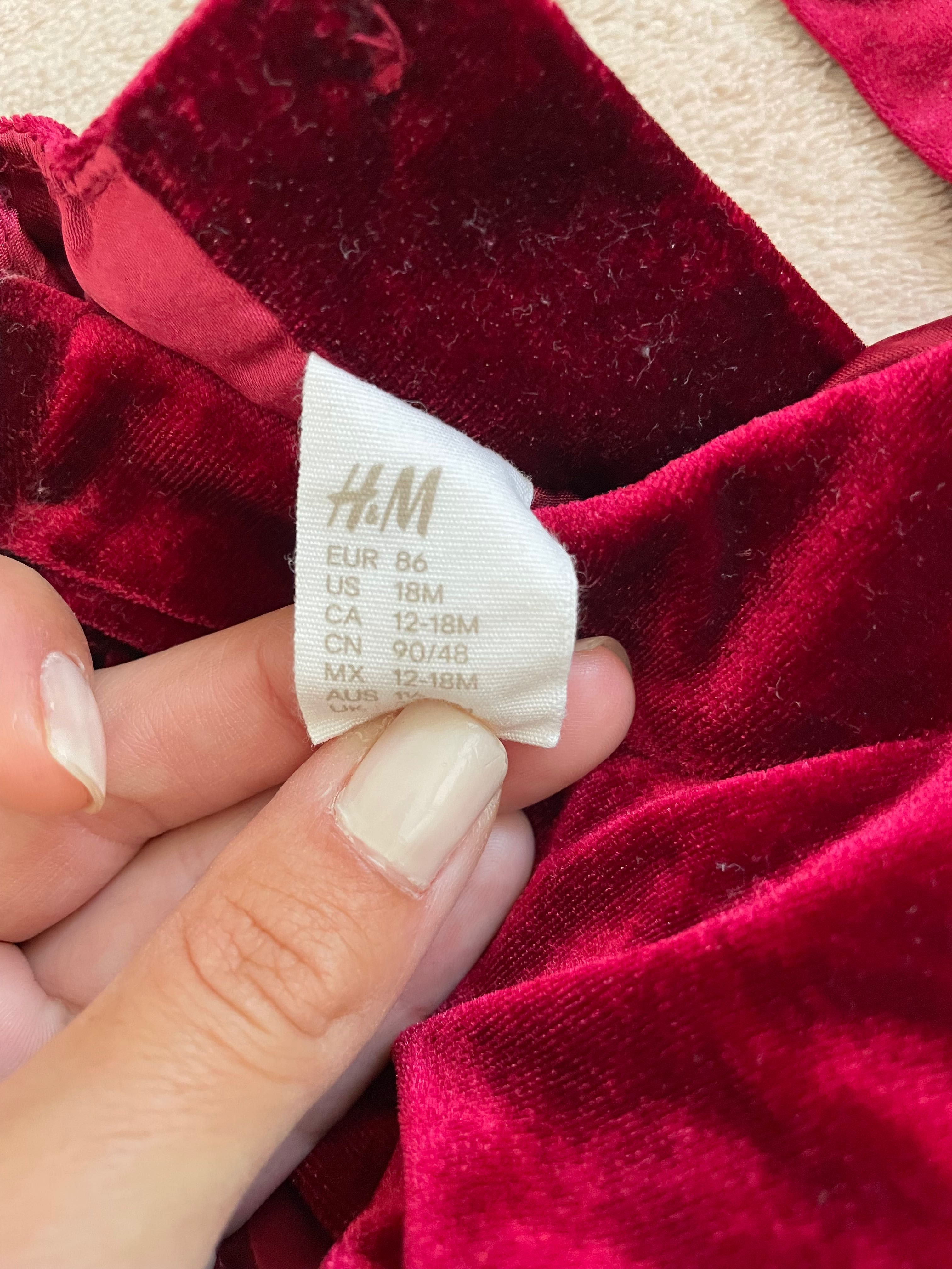 H&M,Mamas&Papas, Moonson,Gap- роклички 12-18м.