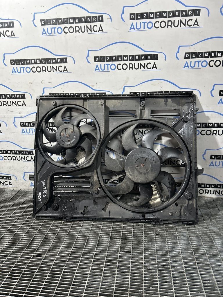 Electroventilator Volkswagen Touareg 7L 3.0 TDI 2007 - 2011 Automata (1221) 7LQ121203F