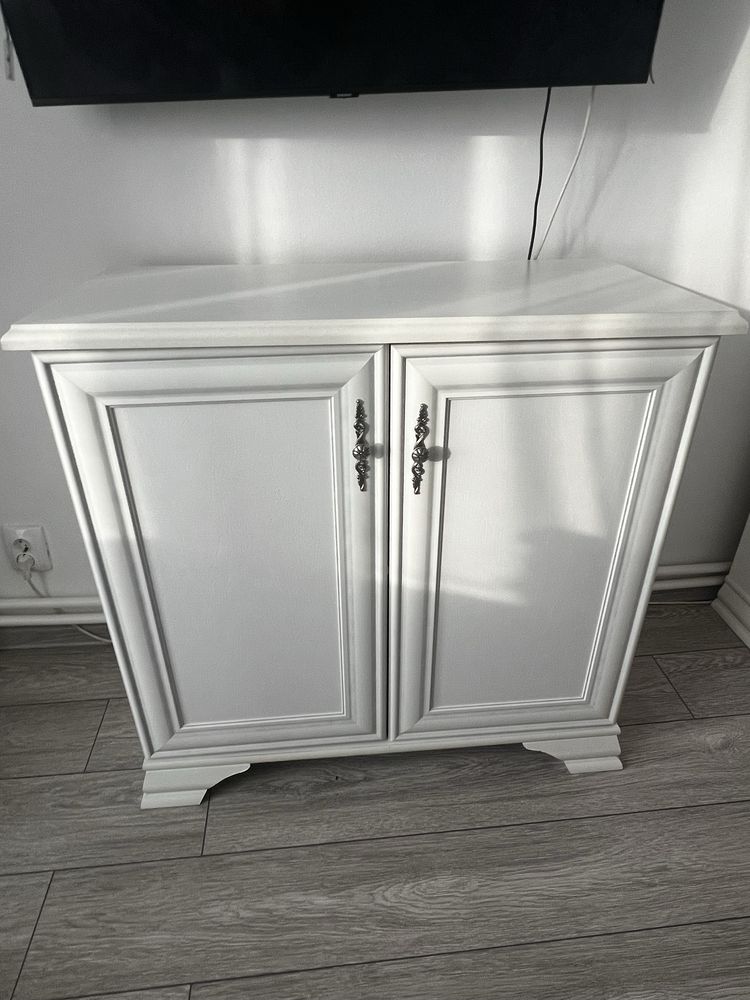 Comoda alba PAL/MDF