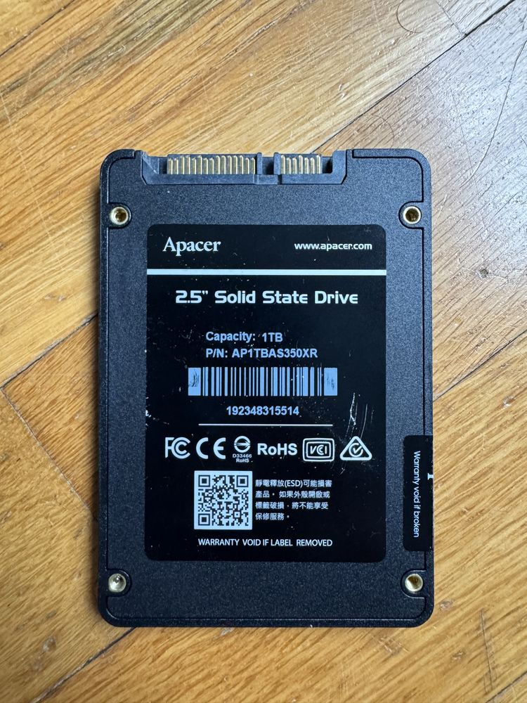 Вътрешно SSD 1TB