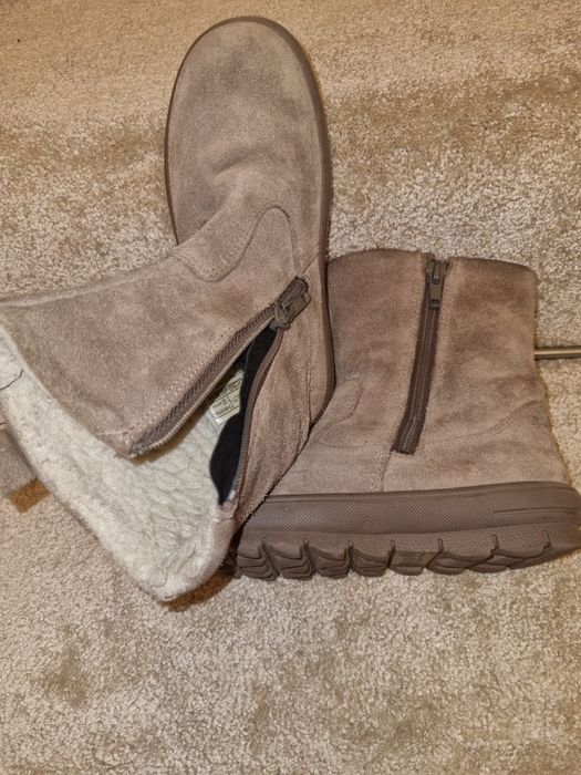 Ghete piele imblanite cu membrana Gore-tex 28