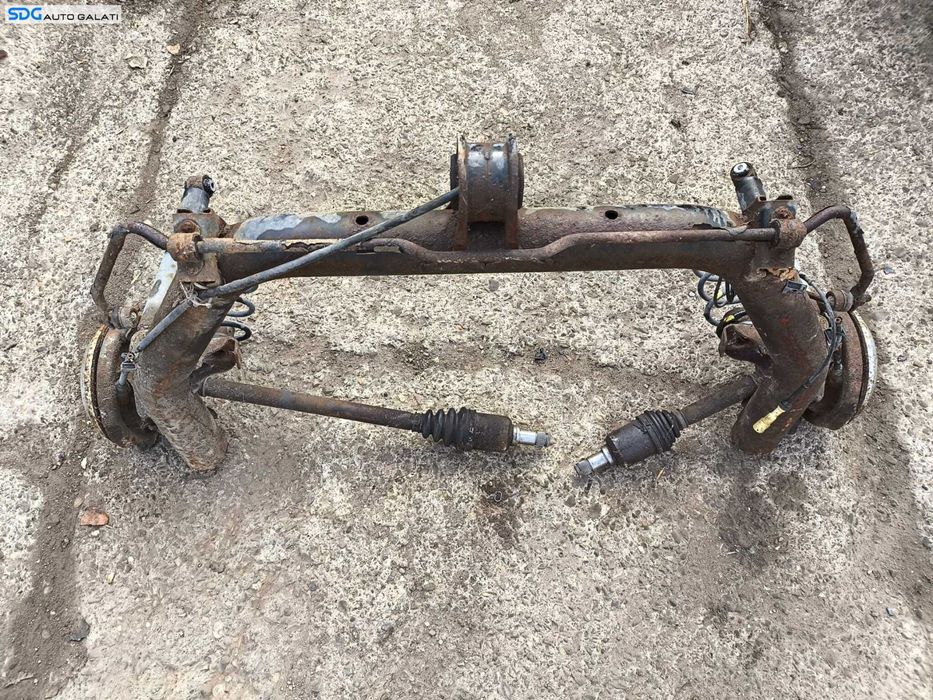 Punte Spate Completa cu Fuzeta Fuzeta pe Tambur Tamburi Smart Fortwo 0.6 Benzina 1998 - 2006 Cod [L3846]