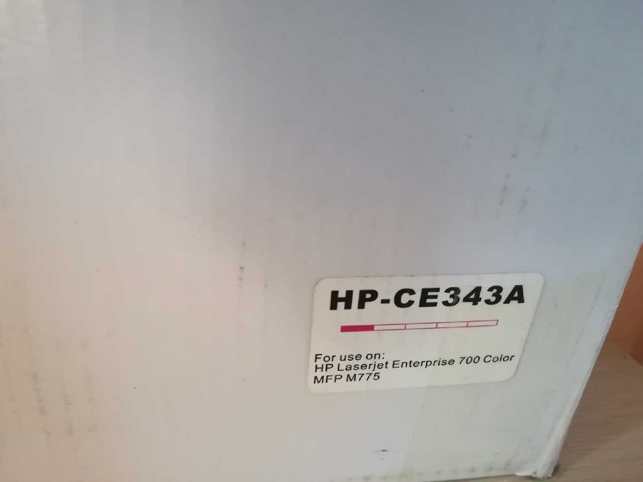 Новый лазерный картридж HP CE343A (651A) пурпурного цвета