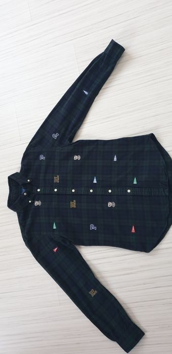 POLO Ralph Lauren Slim Fit Plaid Oxford Cotton  M ОРИГИНАЛ! Мъжка Риза