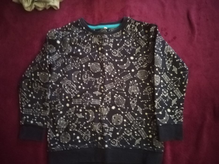 Lot haine băieți 6-7 ani, pantaloni, cămașă, bluza, sacou