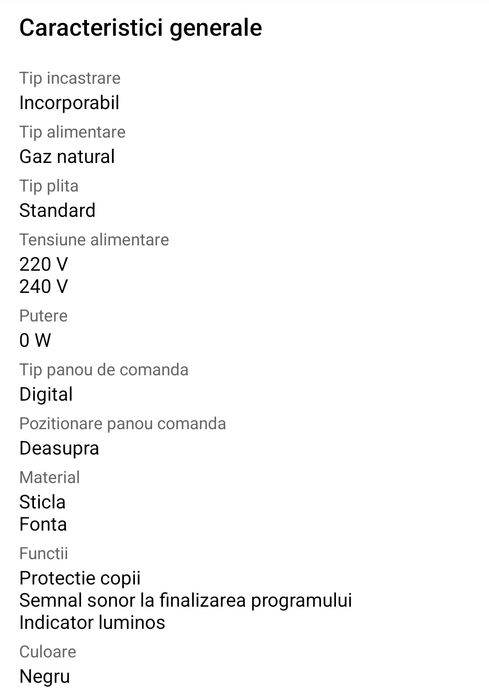 Plită Încorporabilă ELECTROLUX