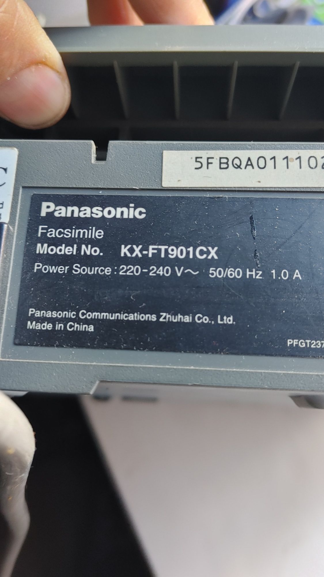Телефон факс Panasonic