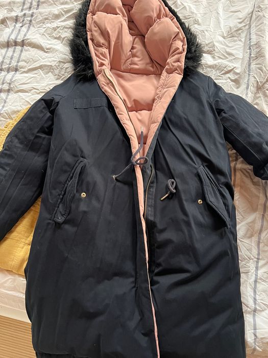 Дамско двулицево яке/парка Zara, S/M