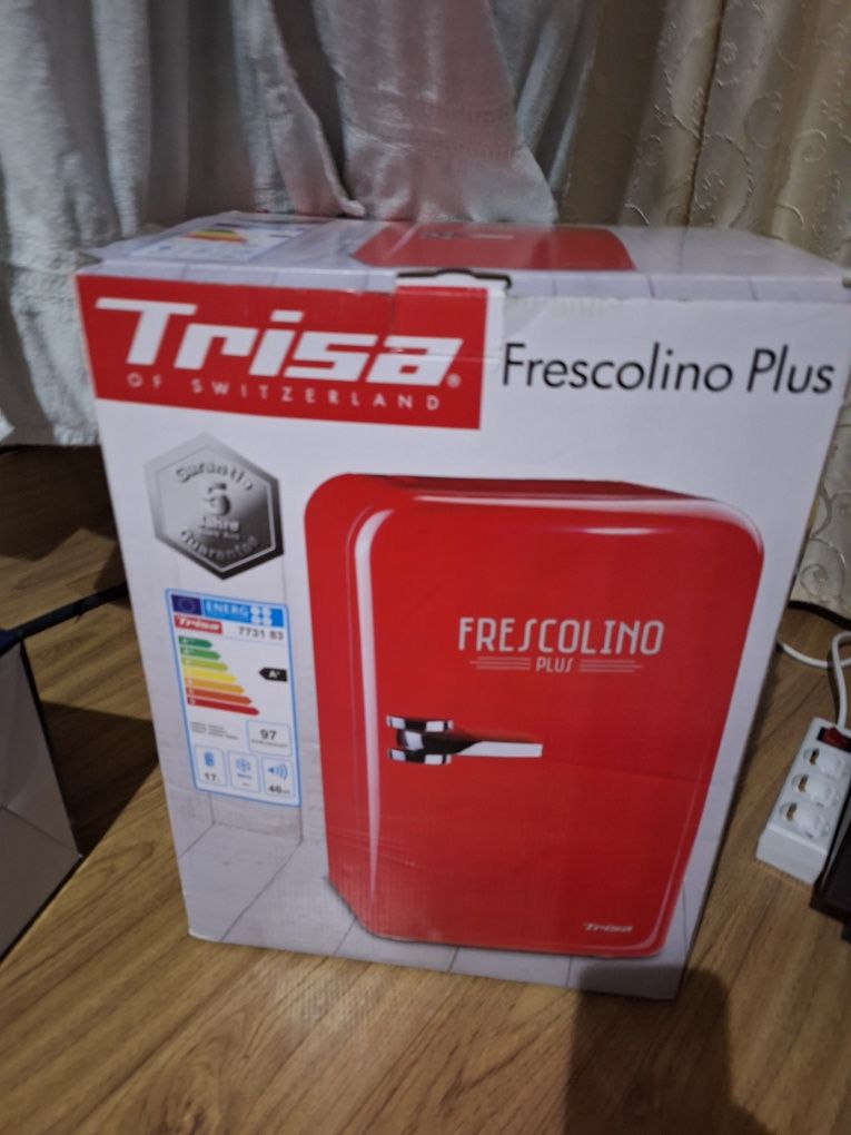 Frigider Cooler mobil Trisa Frescolino Plus 7798.8300, 17 L, alimentar