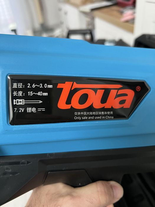 Pistol cuie beton si metal Toua