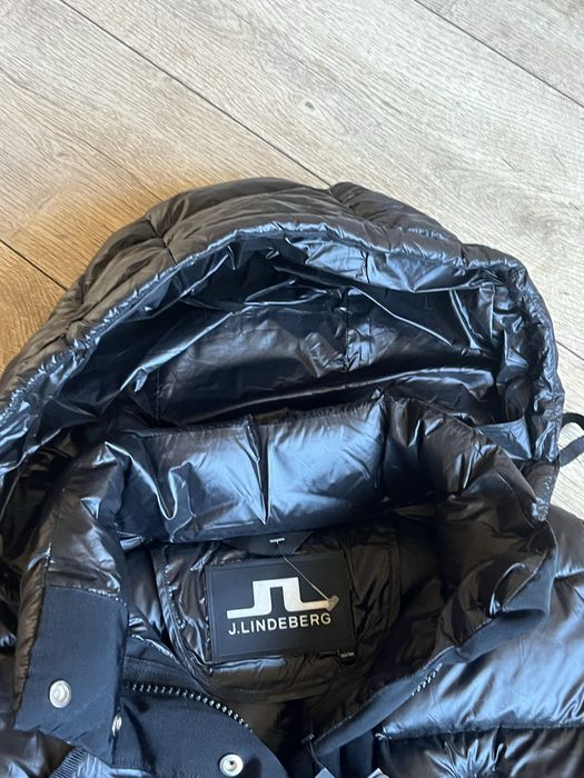 J.LINDEBERG : Ново дамско дълго  зимно яке с пух - размер S / Оригинал