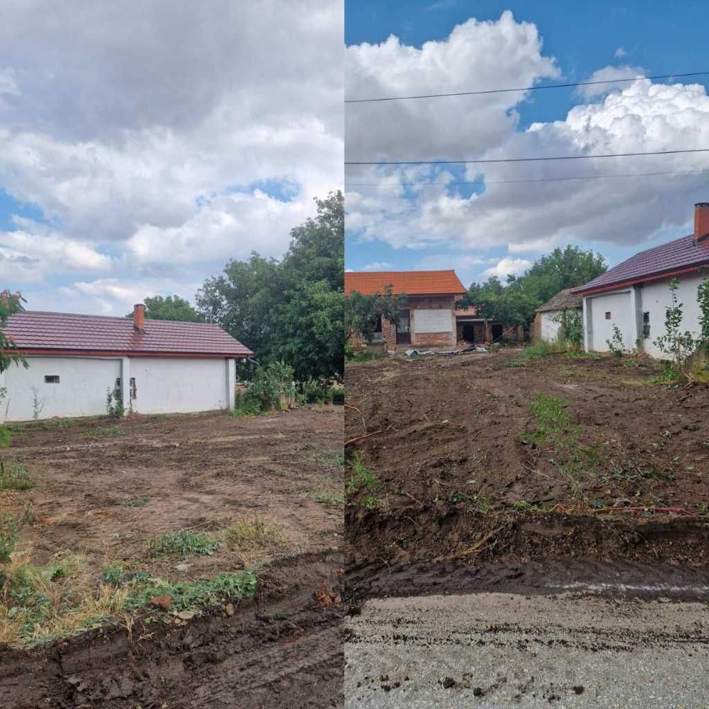 Ремонтни услуги / Mини багер-изкопи,дренажи,подравняване / Покриви